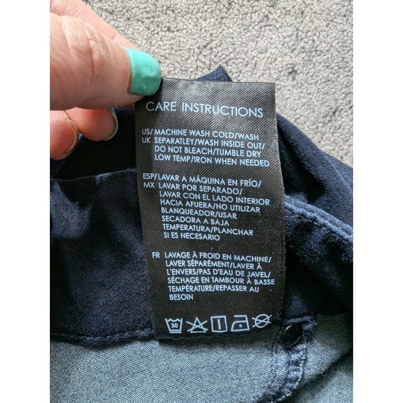 Liverpool The Legging Denim Pull On Jeans Women's Size 6/28 Dark Wash - Picture 5 of 13